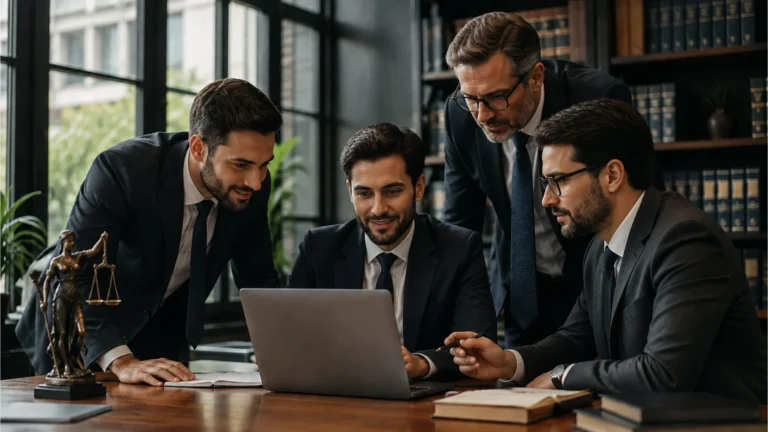 in-house legal team reviewing contracts