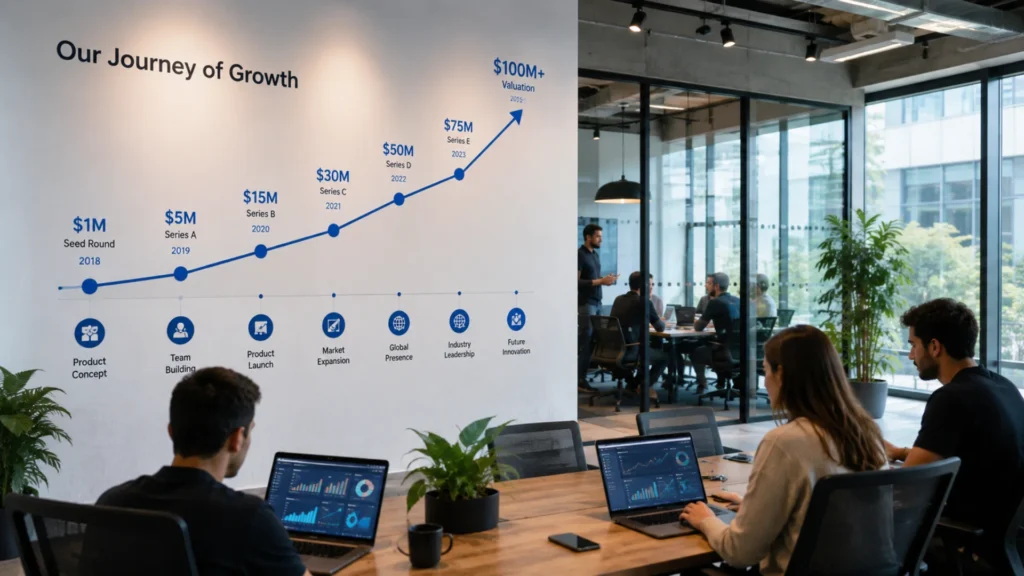 skild ai valuation growth shown through funding round timeline skild ai valuation growth shown through funding round timeline