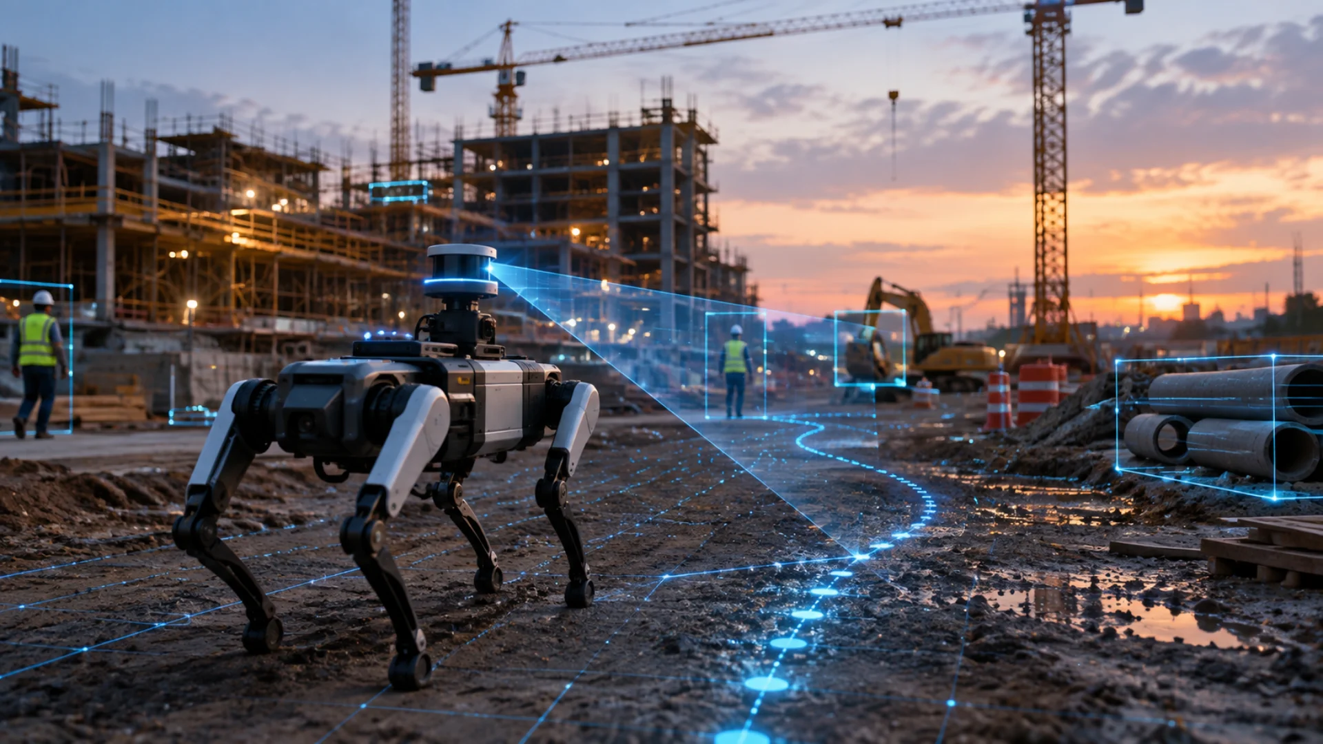 field ai robot navigating a construction site without gps or maps field ai robot navigating a construction site without gps or maps