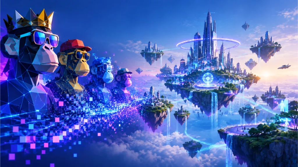 yuga labs bored ape yacht club and otherside metaverse concept
